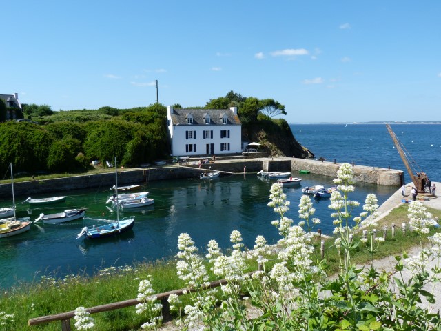 Port-Lay sur l'île de Groix