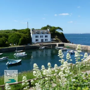 Port Lay sur l'île de Groix